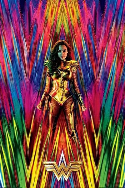 Poster Wonder Woman 1984 Neon Static 61x91,5cm