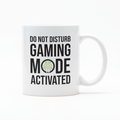 Do Not Disturb Gaming Mode Activated Mok – Gamer Cadeau Beker – Grappige Gaming Koffiemok 330 ml