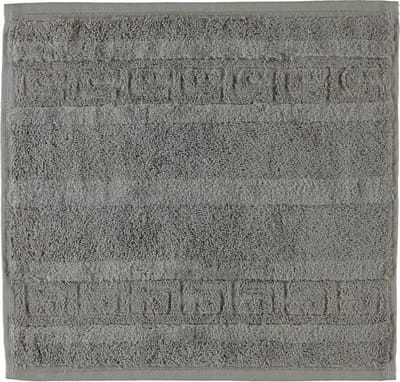 CAWÖ Noblesse Uni Washandje - Grafiet - 30x30