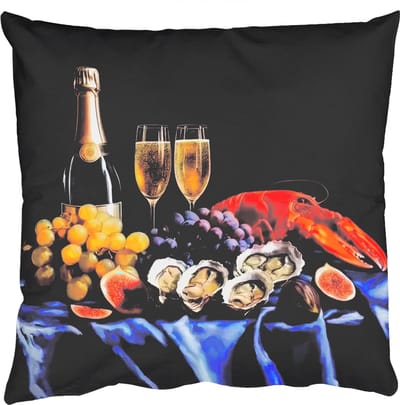 Sierkussens - Kussentjes Woonkamer - 50x50 cm - Champagne - Luxe - Oesters