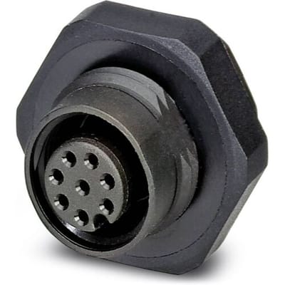 Phoenix Contact 1436327 Sensor/actuator inbouwconnector M12 Aantal polen (sensoren): 8 Bus, inbouw 20 stuk(s) Package