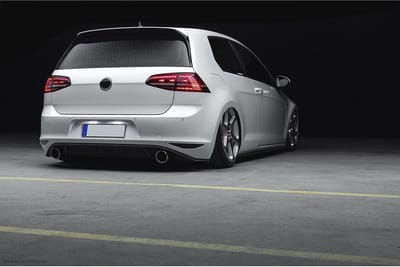 Achterruitenwisserafdekking voor Golf 4 - 8 | ECHT GLAS | Clean-look