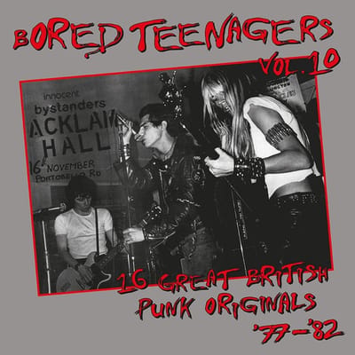Various Artists - Bored Teenagers Vol.10: 16 Great British Punk Originals '77-'82 (LP)