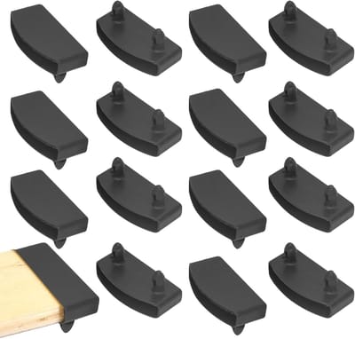 Complete set bedlat afdekkappen voor eenpersoons, tweepersoons en kingsize bedden - vervangende houders en zijcovers voor optimale ondersteuning en bescherming