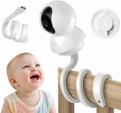 Flexibele 2-in-1 Camerahouder voor Babymonitor en Indoor Bewaking