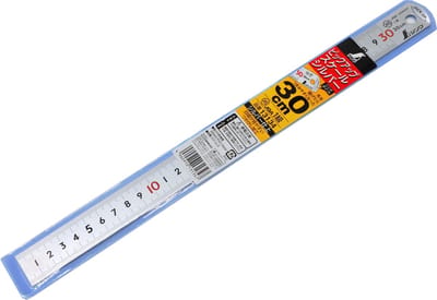 Shinwa 13134 roestvrijstalen liniaal 30 cm – met pick-up