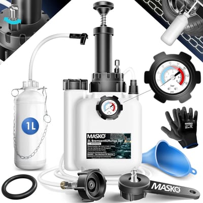 MASKO® Remontluchter Auto Remontluchter Voertuigremvloeistofwisselaar 3L voor