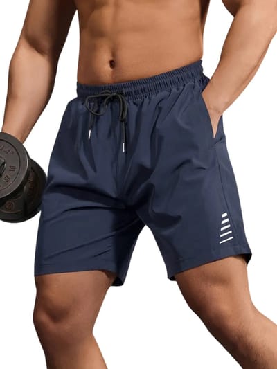 Bovista Tennisbroek Heren - Tennisshort - Tenniskleding - Padelbroek - Padel - Gym - Short - Marineblauw - Maat S
