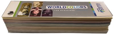Relius Kleurenwaaier Worldcolors - 120 Worldcolors Klassieke Kleuren