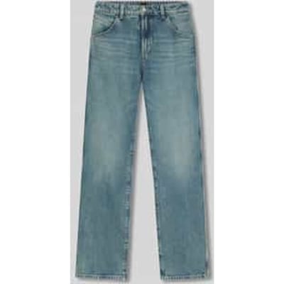 Loose fit jeans van een mix van katoen en lyocell, model 'ADA'
