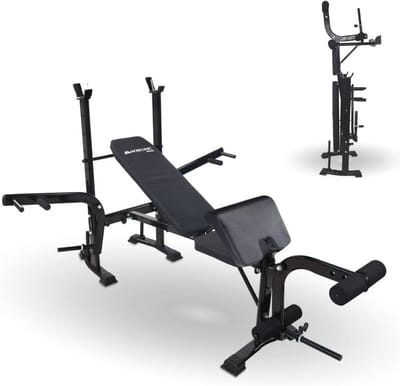 Multifunctionele Fitnessbank - Verstelbaar, Opvouwbaar, Ideaal voor Krachtoefeningen Thuis