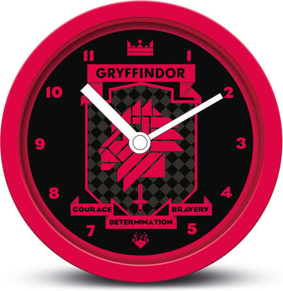 Harry Potter Gryffindor Brutalist Desk Clock