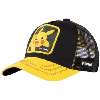Capslab Freegun Pokemon Jr CL-PKM2-3-PIK6, voor een jongen, Zwart, Pet, maat: One size