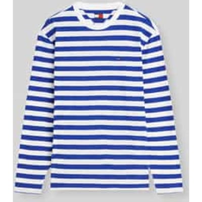 relaxed fit shirt met lange mouwen van puur katoen