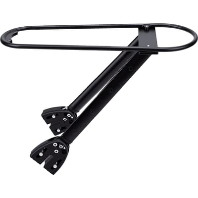 Achterfietsendrager Snelontgrendeling Fietscarrier Universeel voor Mountainbikes Racefietsen Aluminiumlegering Koolstofvezel Zwart