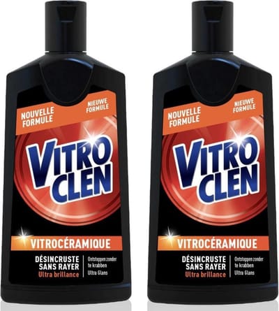 Vitroclen Keramische Reiniger - Set van 2 - 200 ml per fles