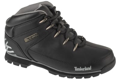 Timberland Euro Sprint Hiker, Heren zwarte wandelschoenen 44 zwart