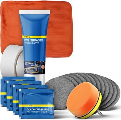 DailySupplies® Koplamp Polijstsets - Schuurpapier - Renovatie