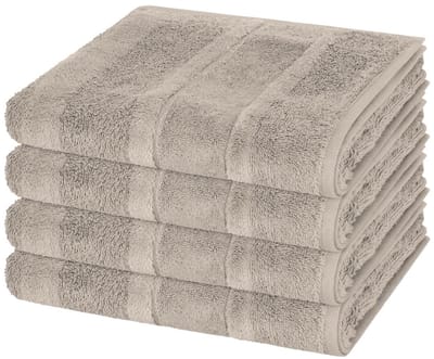 Cawö Sonstiges 4 X handdoek - in set 4 pack Noblesse