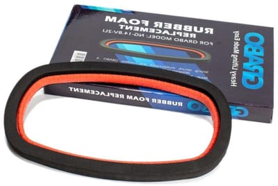Vervangende Afdichting - Zuiglip Rubber - Materiaal Optillen - Optimale Hechting - 31 x 195 cm - Zwart
