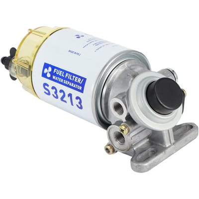 Kit Complet Séparateur d'Eau Filtre à Carburant Marin S3213 Pièces Moteur Hors-Bord Bateau