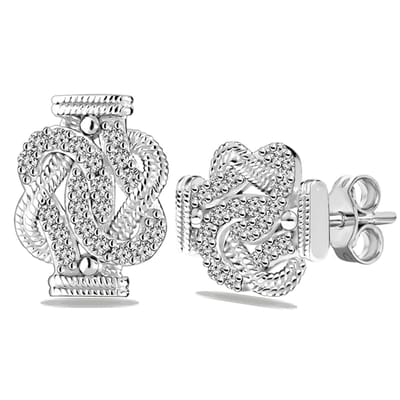 Juwelier Zwartevalk - Zilveren mattenklopper oorbellen 22.213-3--