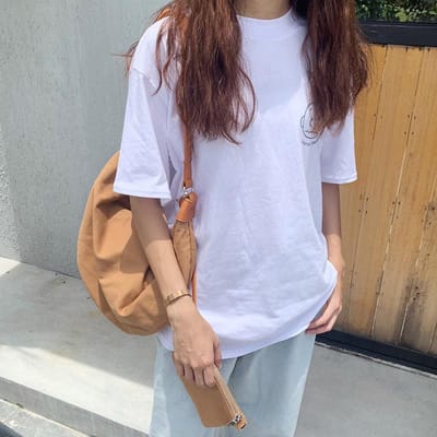 Crossbody Canvas Tas voor Dames Grote Capaciteit Japanse Kleine Schoudertas voor Dames, Enkele Schouder Ins Diagonaal Grensoverschrijdende Dumpling Tas white