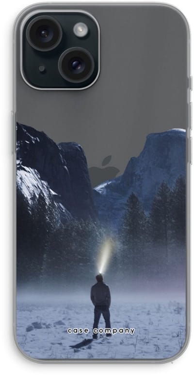 Case Company® - Hoesje geschikt voor iPhone 15 hoesje - Wanderlust - Soft Cover Telefoonhoesje - Bescherming aan alle Kanten en Schermrand