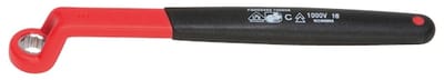 Wurth - VDE-ringsleutel, doorgezet, EN 60900 - Metrische VDE-ringsleutel x 1 st