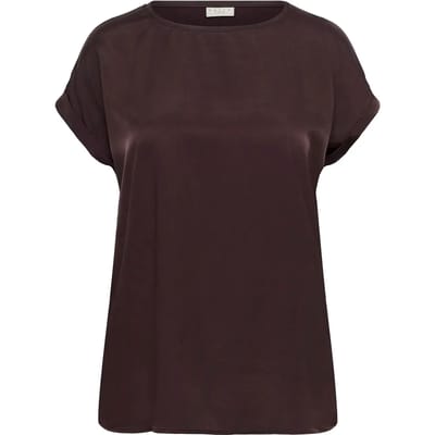 Damesblouse met lange mouwen KAFFE Curve Milia Wing