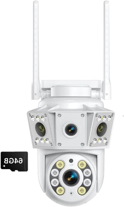 Draadloze Camera - Buiten Camera - Veiligheid Thuis - Nachtzicht Functie - 2 MP - Wit