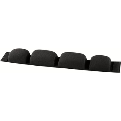 Remplacement Coussin d'Arceau Sennheiser, Compatible avec HD650, HD660 S, HD 660S2, Housse Coussin Supérieur Casque Textile, Pièce de Rechange pour Casque, Noir