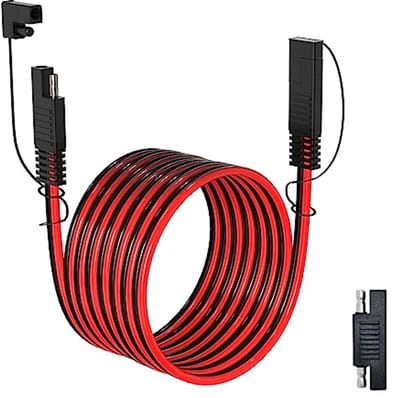 12 AWG SAE Quick Release Verlengkabel Zonnepaneel voor Recreatief Voertuig Batterij - 6 m