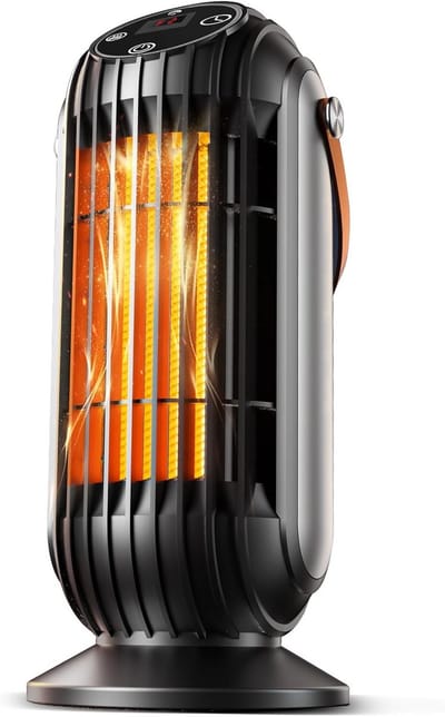 Draagbare Elektrische Keramische Kachel - 1500W Ruimteverwarming met Veiligheidsfuncties