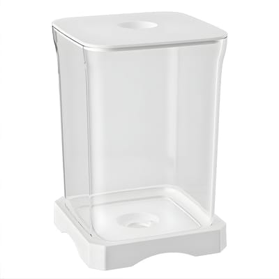 Acryl Aquarium Starterset met LED - Desktop Vissenkom - Wit