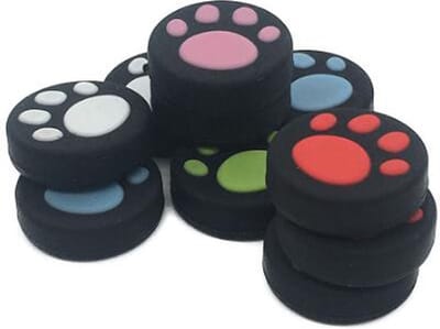 KELERINO. Thumb Grip geschikt voor Nintendo Switch - 10 stuks - Cat