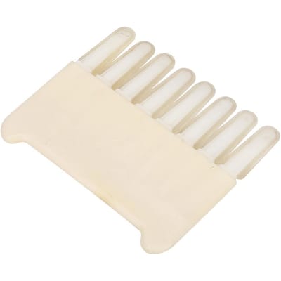 Outil de Raclage de Miel d'Abeille en Plastique à 8 Têtes Extracteur de Cire Équipements d'Apiculture beige
