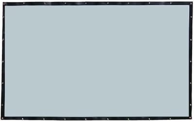 Projectorscherm PVC - Achter projectiescherm - Thuisbioscoop creëren - Hoge helderheid - 60 inch - Wit