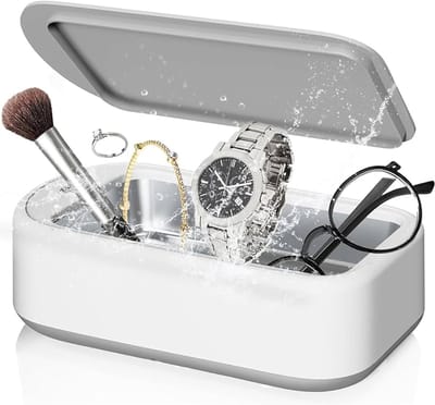 Ultrasoon Reiniger - Mondbeugel Reiniger - Sieraden Reiniger - Reinigingsapparaat voor Sierade -Ultrasone - Ultrasonic Cleaner - Ultrasoonbad - voor Sieraden en Brillen