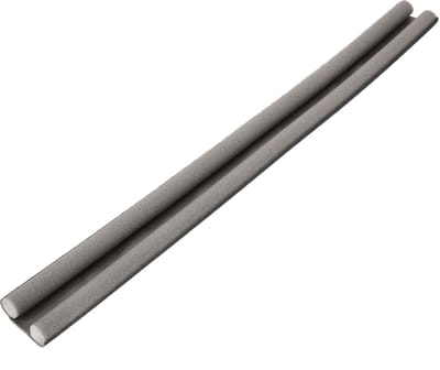 KOTARBAU® Dubbele Tochtstopper, Tochtstrip, Polyethyleenschuim, 95 cm, Grijs, Deurafdichting, 30 mm, Deurbodemafdichting, Schallschutz, Windstopper, Isolatie voor Binnendeur en Buitendeur