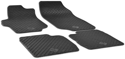 Walser DirtGuard rubberen voetmatten geschikt voor Citroen C-Elysee 11/2012-Vandaag - Peugeot 301 11/2012-Vandaag
