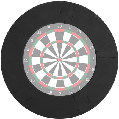 Dailygoods- Dartbord Wandbeschermer - Universele Dartbord Surround - Dartbord Accessoires - Bescherming voor Huizen - Schokbestendig - Eenvoudige Montage - Dartbordbeschermer