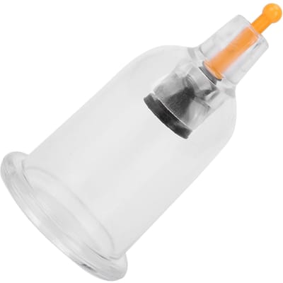 Transparante B6 Vacuüm Zuignappen Lichaamspijnverlichting Acupunctuur Massage Cupping Benodigdheden white