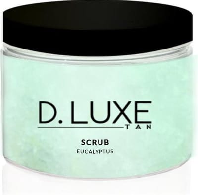 D.Luxe Tan Olie Vrije Scrub 'Eucalyptus'