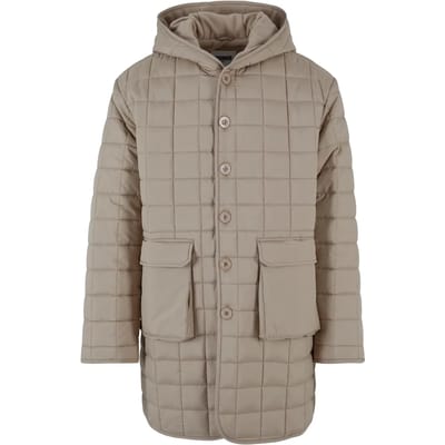 Urban Classics - Polar Fleece Lined Parka jas - 3XL - Beige