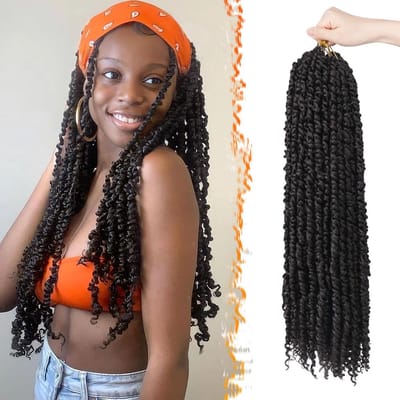 Passion Twist Vlechten Haarextensies 30cm Gevlochten Synthetisch Haar 8 Packs