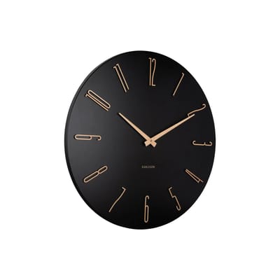 Karlsson Wandklok Esmerado Large - Zwart - 60x60x60cm - Wandklok Modern