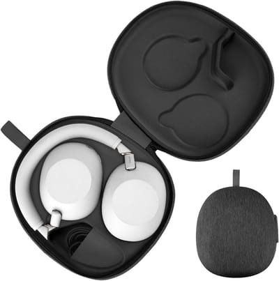 Draagbare Hooftelefoon Case, Beschermende Opbergtas voor Draadloze Hoofdtelefoons, Ideaal voor Reizen en Bescherming van Accessoires
