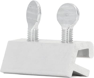 Raambegrenzingssloten - Schuifdeurblokken - Huisbeveiliging - Roestvrij staal - 10 stuks - Zilver