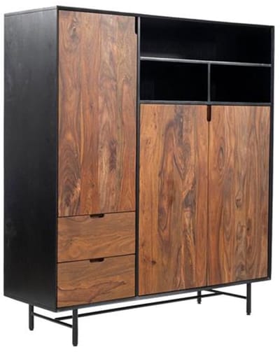 Tower living Taviano Wall cabinet 3 drs. 3 drws. 135x45x150